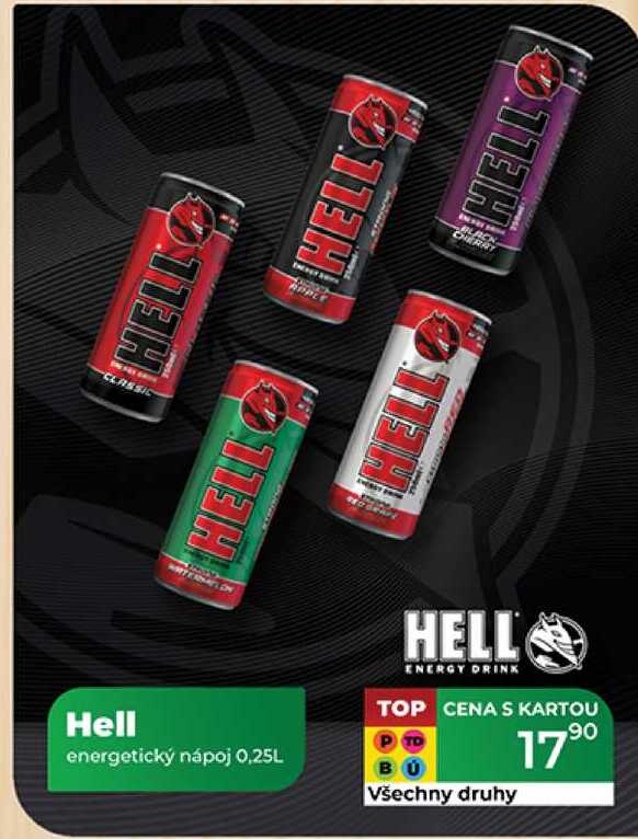 Hell energetický nápoj 0,25L 