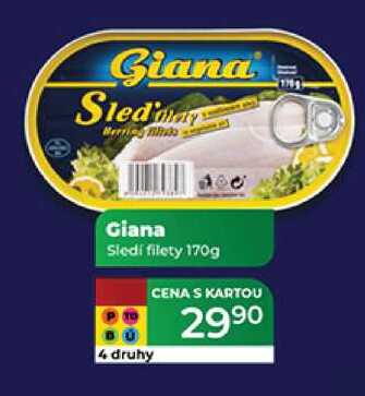Giana Sledi filety 170g