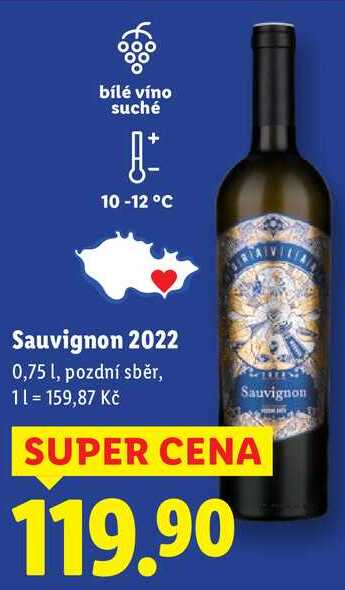 Sauvignon 2022, 0,75 l
