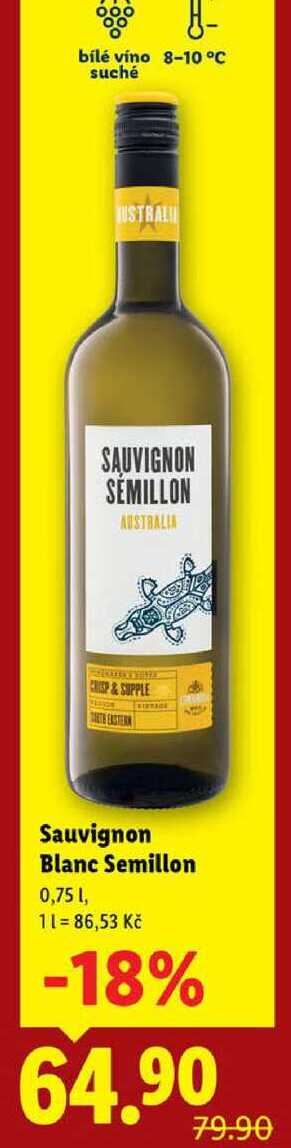 Sauvignon Blanc Semillon, 0,75 l