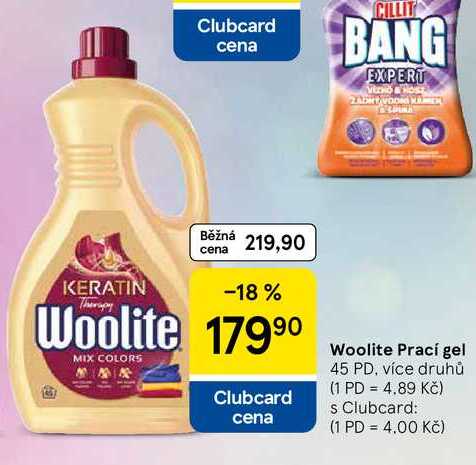 Woolite Prací gel, 45 PD, více druhů  