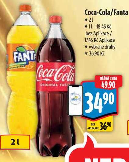 Coca-Cola/Fanta, 2 l