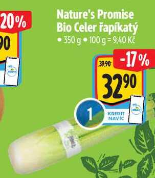 Nature's Promise Bio Celer řapíkatý, 350 g