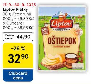 Liptov Plátky, 90 g   