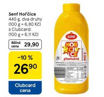 Senf Hořčice, 440 g 