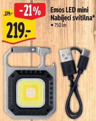 Emos LED mini Nabíjecí svítilna* 