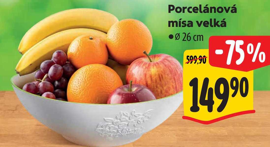 Porcelánová mísa velká 