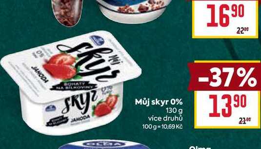 Můj skyr 0% 130 g