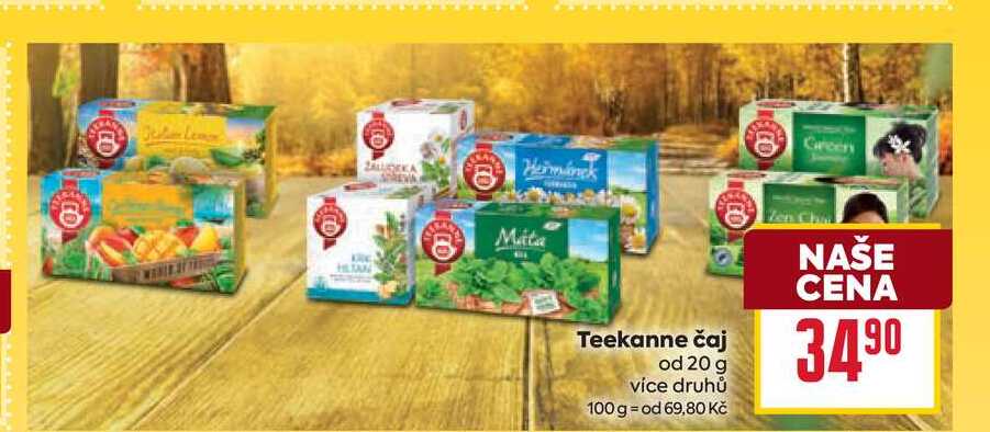 Teekanne čaj od 20 g 