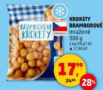 BRAMBOROVE KROKETY mražené, 300 g 