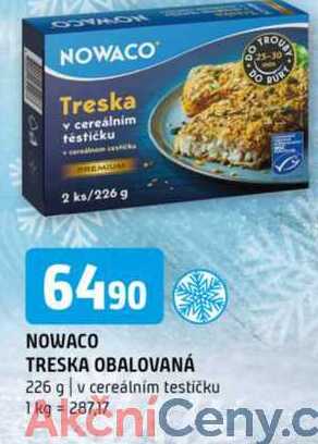 NOWACO TRESKA OBALOVANÁ 226 g