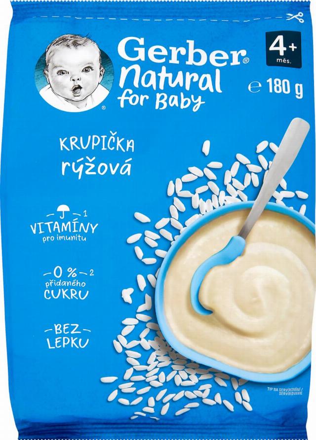 GEBRER Natural rýžová krupička