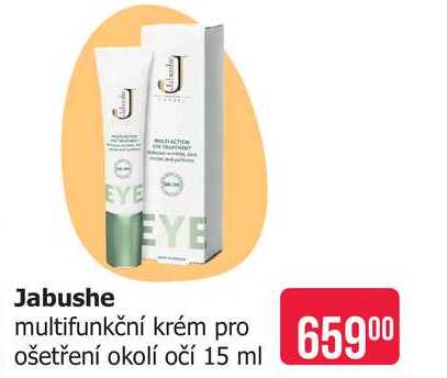 Jabushe multifunkční krém pro ošetření okolí očí 15 ml 