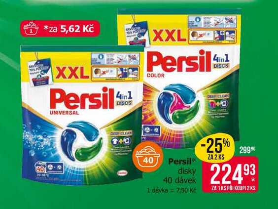 Persil disky 40 dávek 
