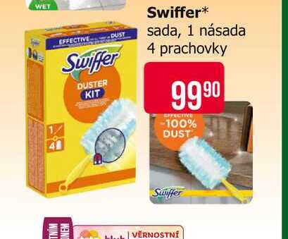 Swiffer sada, 1 násada 4 prachovky