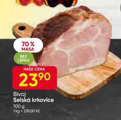 Bivoj Selská krkovice 100 g 