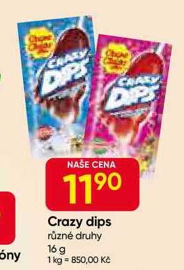 Chupa Chups Crazy Dips Drops 16g