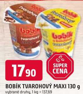 BOBÍK TVAROHOVÝ MAXI 130 g 