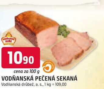VODŇANSKÁ PEČENÁ SEKANÁ 100g