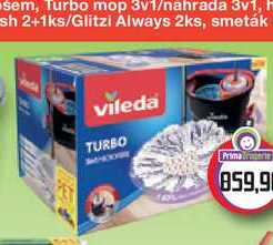 VILEDA Turbo mop 3v1 sada