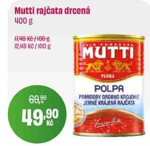 Mutti rajčata drcená 400 g 