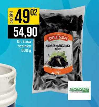DR. ENSA ROZINKY 500 g
