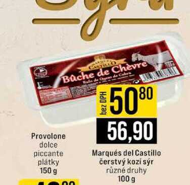 Marqués del Castillo čerstvý kozí sýr 100 g 
