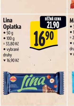 Lina Oplatka 50 g