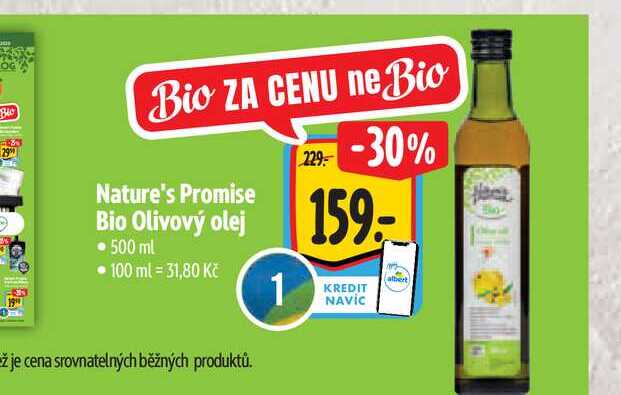   Nature's Promise Bio Olivový olej  500 ml 