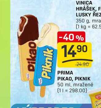 PIKAO, PIKNIK 50 ml, mražené 