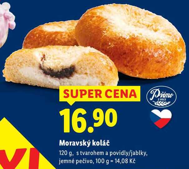 Moravský koláč, 120 g