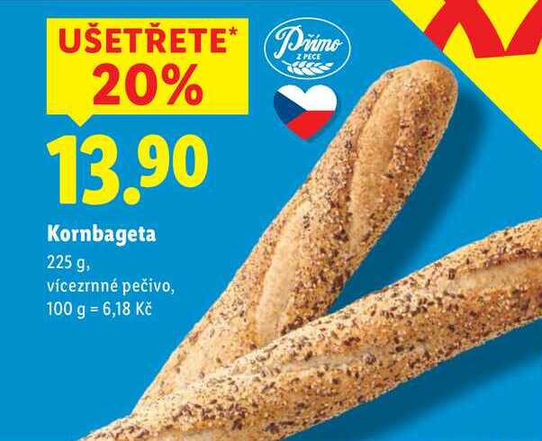 Kornbageta, 225 g
