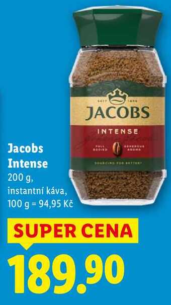 Jacobs Intense, 200 g