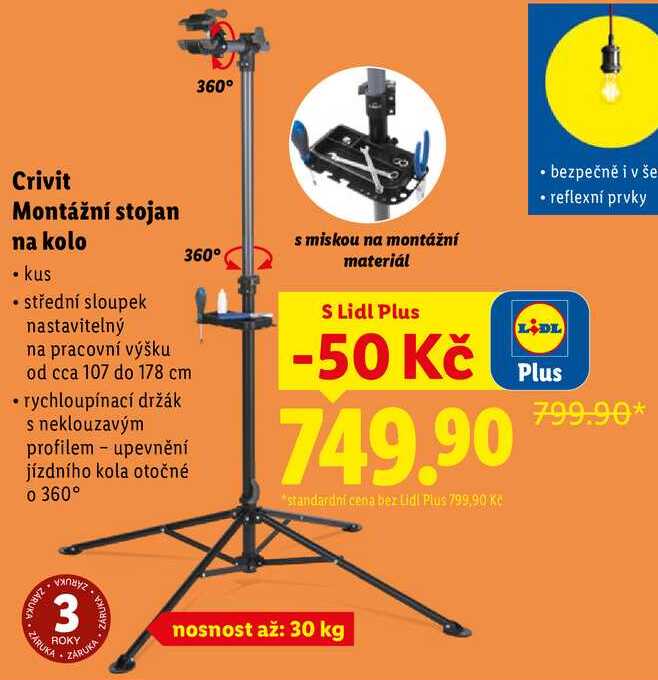Crivit Montážní stojan na kolo 