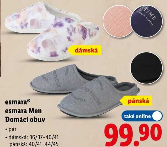 esmara esmara Men Domácí obuv