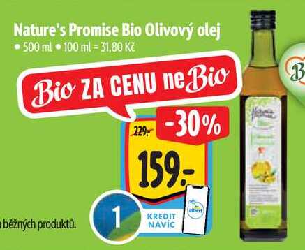 Nature's Promise Bio Olivový olej, 500 ml 