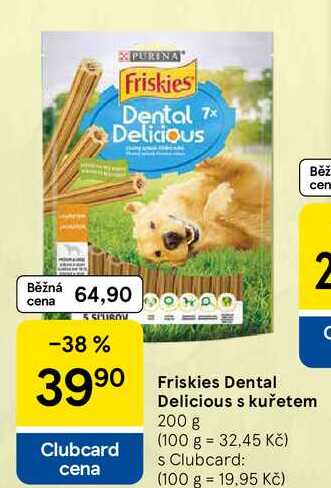 Friskies Dental Delicious s kuřetem, 200 g 