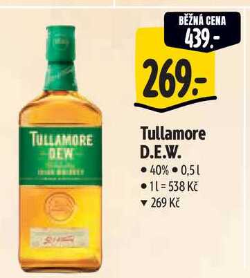   Tullamore D.E.W. 40% 0,5 l
