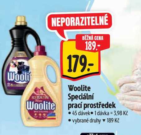  Woolite Speciální prací prostředek 45 dávek  