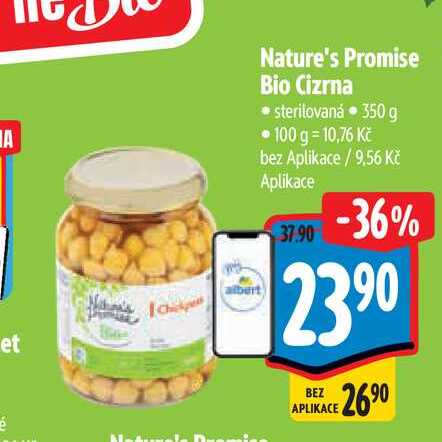   Nature's Promise Bio Cizrna  350 g