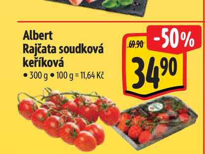 Albert Rajčata soudková keříková 300 g 