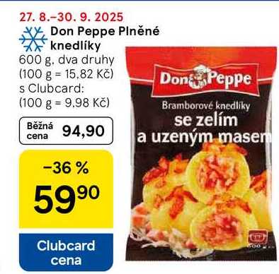 Don Peppe Plněné knedlíky, 600 g 