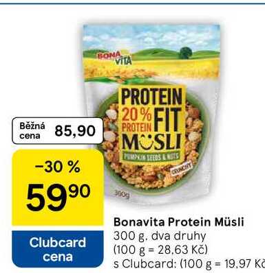 Bonavita Protein Müsli, 300 g 