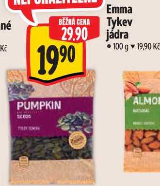 Emma Tykev jádra, 100 g