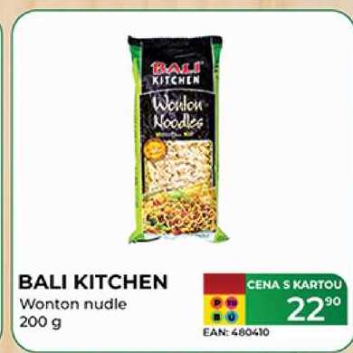 BALI KITCHEN Wonton nudle 200 g