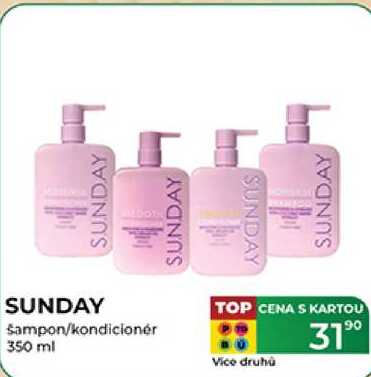 SUNDAY Šampon/kondicionér 350 ml 