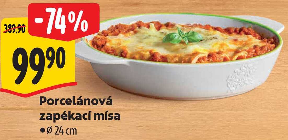Porcelánová zapékací mísa 