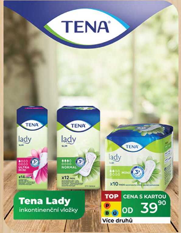 Tena Lady inkontinenční vložky 