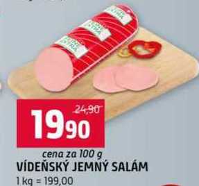 VÍDEŇSKÝ JEMNÝ SALÁM 100 g 