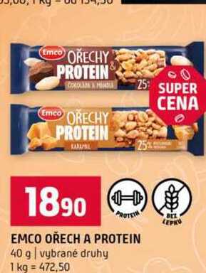 Emco OŘECH A PROTEIN 40 g
